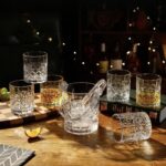 Glass Ice Bucket with Plastic Tong