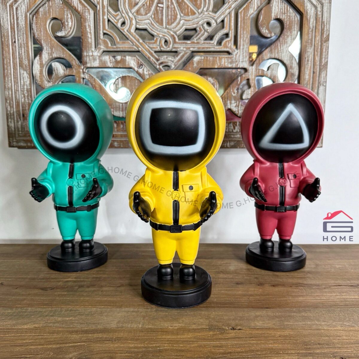 Squid Game 3 Piece Resine Set - Image 1