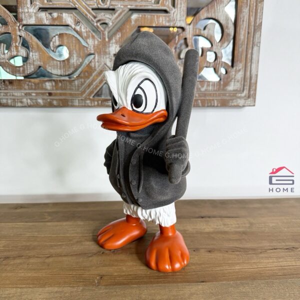 Resine Donald Duck with Velvet Coat - 35 cm