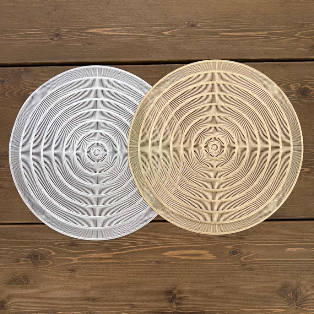 20250831-img_7691 Round Vinyl Placemat - Set of 12 - Image 1