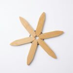 Bamboo Tree Coasters - 5 Pieces- 20 cm - Image 4