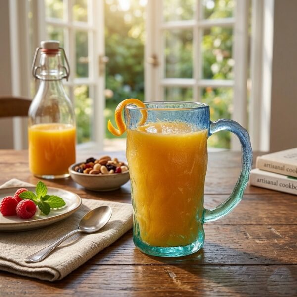 Icy Glass Mug - 6 Pieces - 350 ml