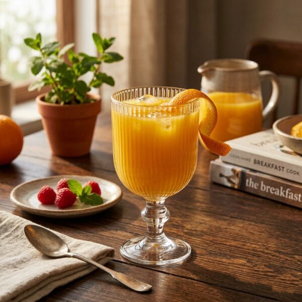 Ribbed Glass Juice Cup - 12 Pieces