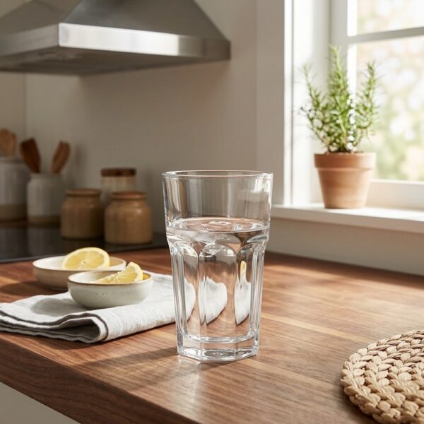 Casablanca Glass Cup - 12 Pieces - 280 ml