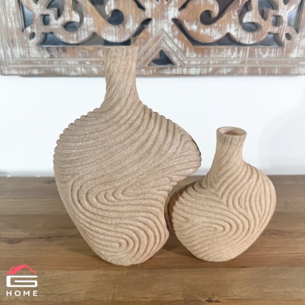 The Sand Collection 2 Piece Vase set