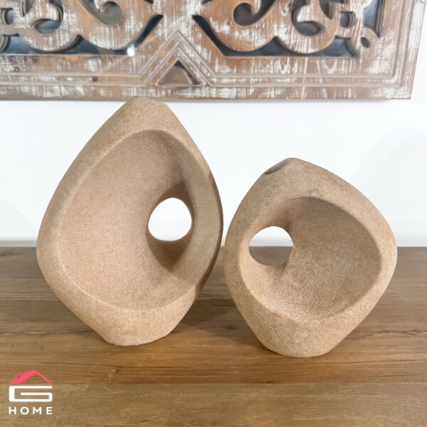 The Sand Collection 2 Piece Vase Set