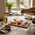 Rectangular Bamboo Serving Tray with Clear Acrylic Dome - Image 2