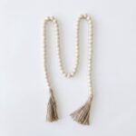 Wood Decorative Rosary - Bohemian Style - 160 cm - Image 2