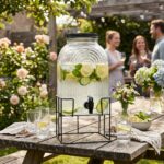 Glass Juice Dispenser - Beverage Dispenser - 5.7 Liter