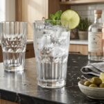 Capella Crystal Cut Glass Long Drink - 12 pcs