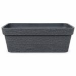 Rectangular Rattan-Style Planter Box | 62 cm - Image 2