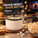 Brinox CeramicLife Stovetop Popcorn Maker | 5.5 Liter - Image 2